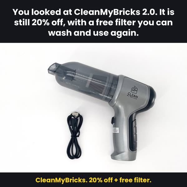 Your 20% off + free filter is waiting