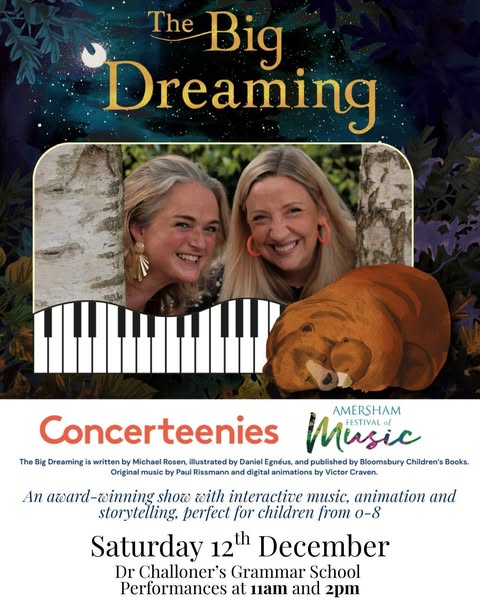 Concerteenies: The Big Dreaming at Dr Challoner's Grammar School (Main Hall)