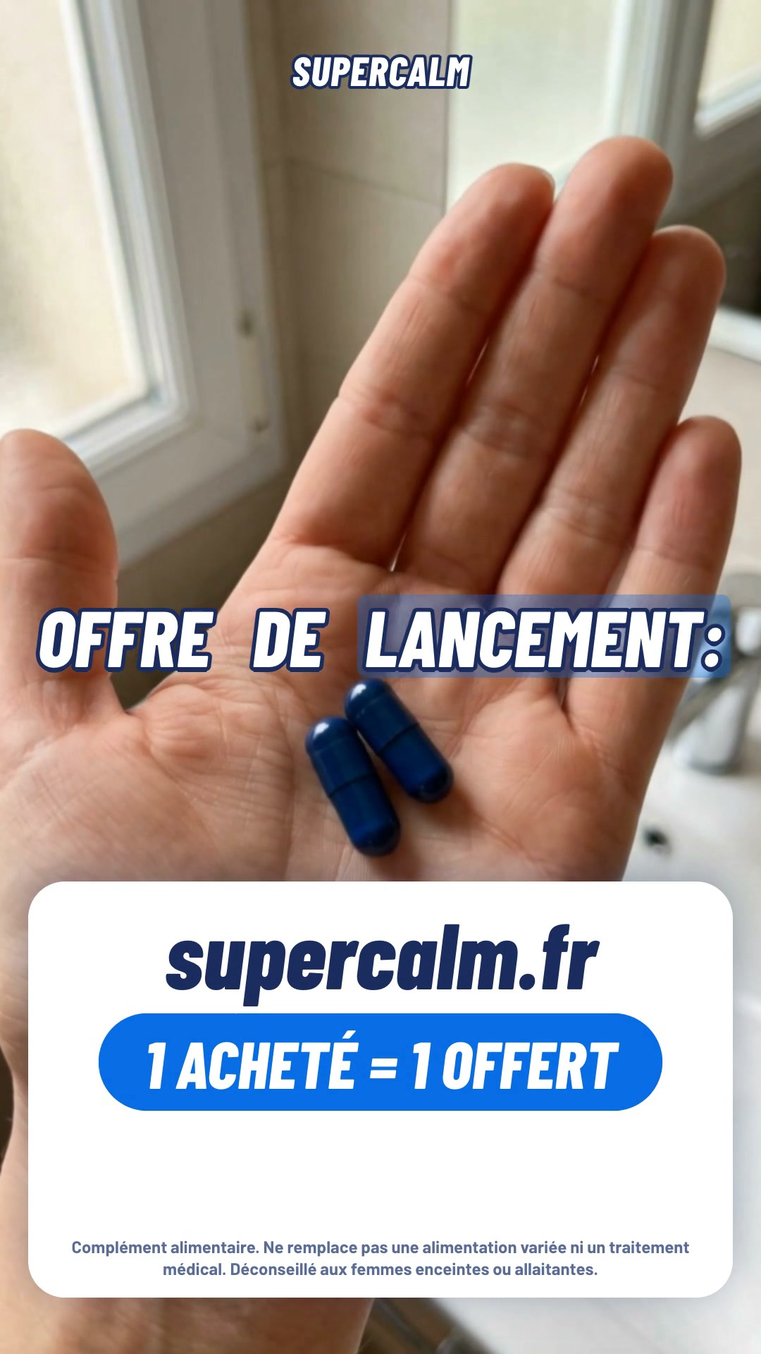 Nouveau : SuperCalm en gélules