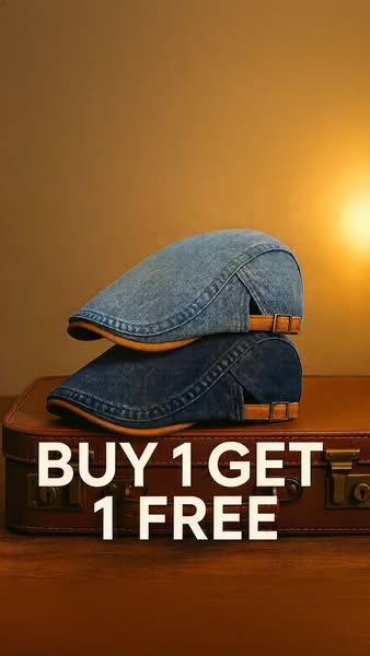 Hamilton Flat Cap - Buy 1 Get 1 Free