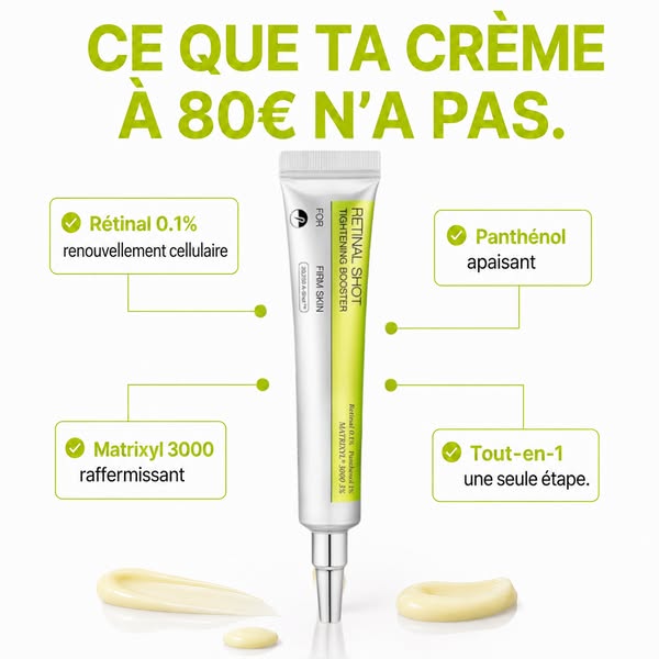 LayaDerm | Retinal Shot | Serum booster de fermeté et d'éclat