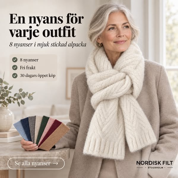 8 färger – välj dina favoriter, vi bjuder på dubbel upp