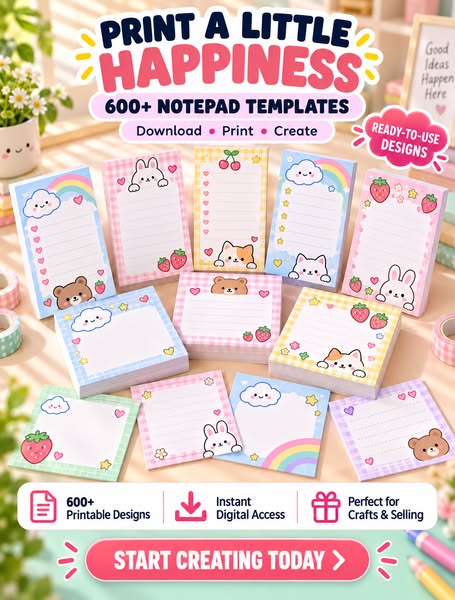 Download, Print, Create & Sell