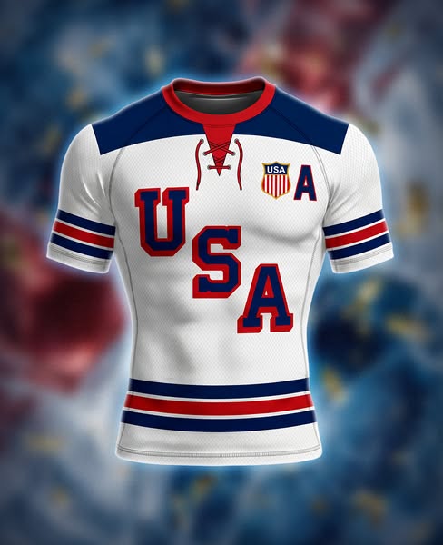 USA Hockey Gold Rashguard