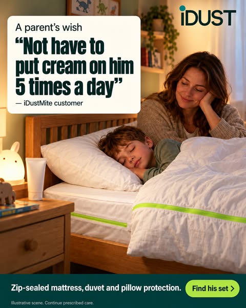 Less Cream. Less Scratching. More Sleep.