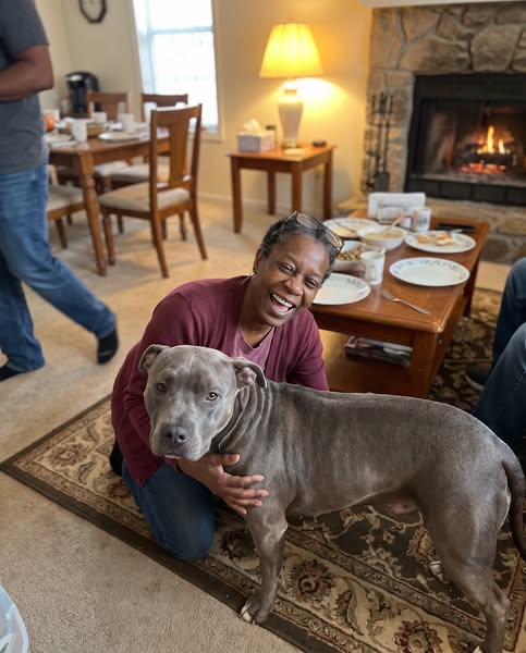 "It's the dog or me, Loretta."