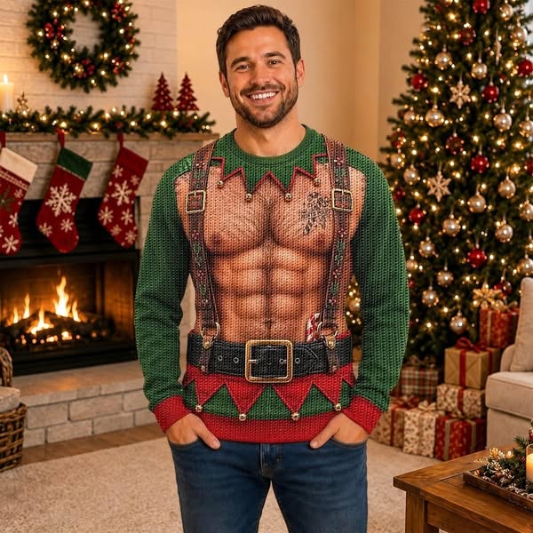 Funny Custom Ugly Christmas Sweatshirt