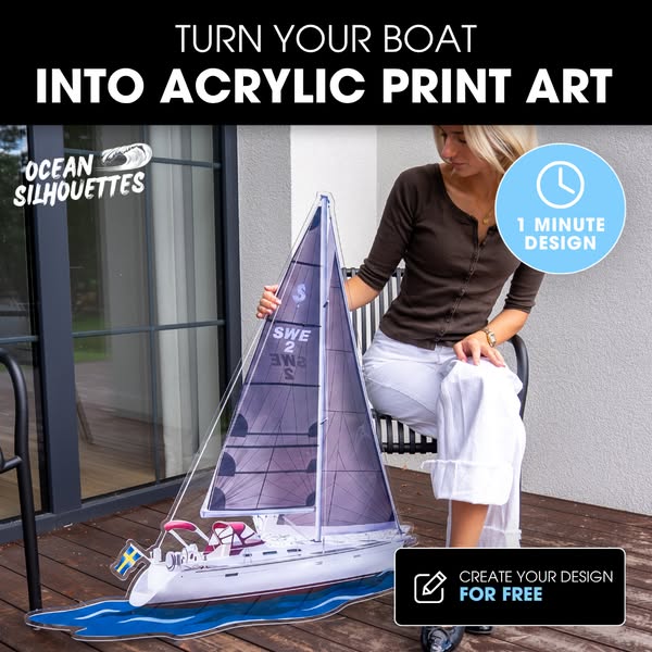 Bring the ocean to your home with metal silhouettes