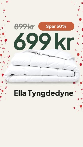 Danmarks mest solgte Tyngdedyne