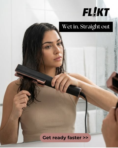 Wet in. Straight out!