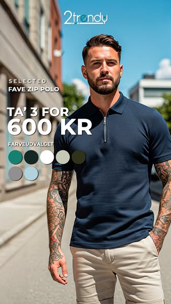 Fave Polo – 3 stk. for kun 600 kr!