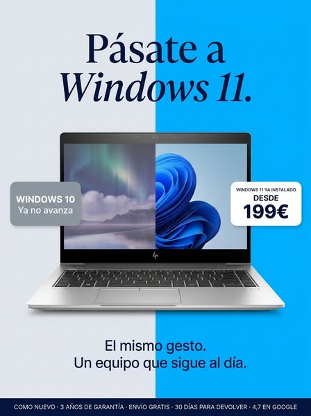 El mismo gesto, al día