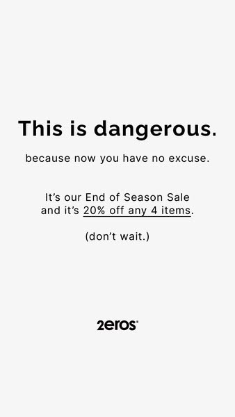 End of Season Sale