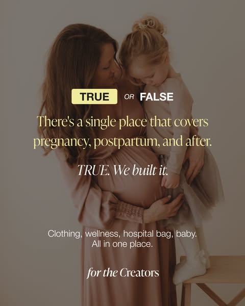 No maternity aisle? We made one