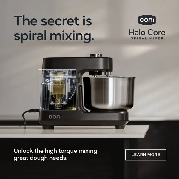 FREE Dough Tools with Halo Spiral Mixers