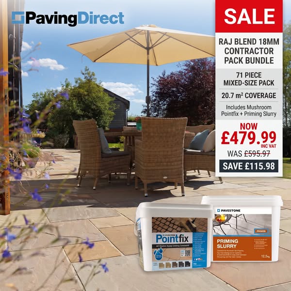 SALE – RAJ BLEND 18MM CONTRACTOR PACK BUNDLE