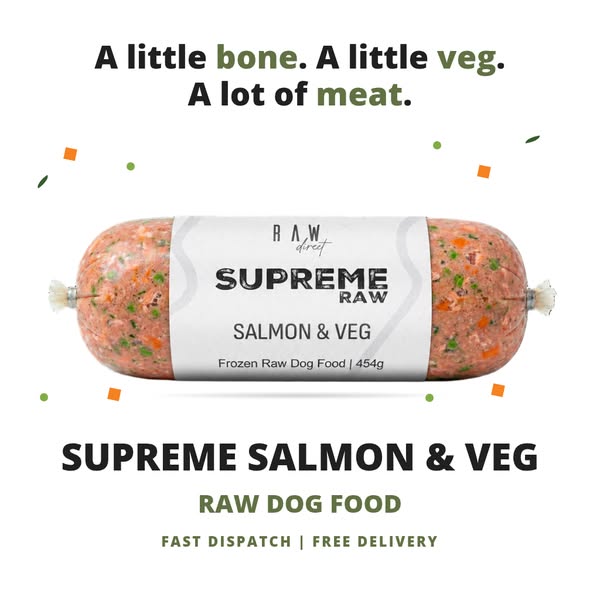 Supreme Salmon & Veg Raw Dog Food