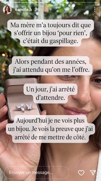 Bague Papillon — Elle ne reste jamais en cage