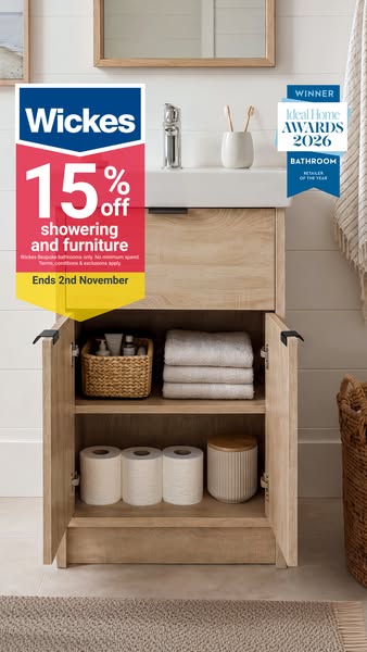 Discover Wickes Bathrooms
