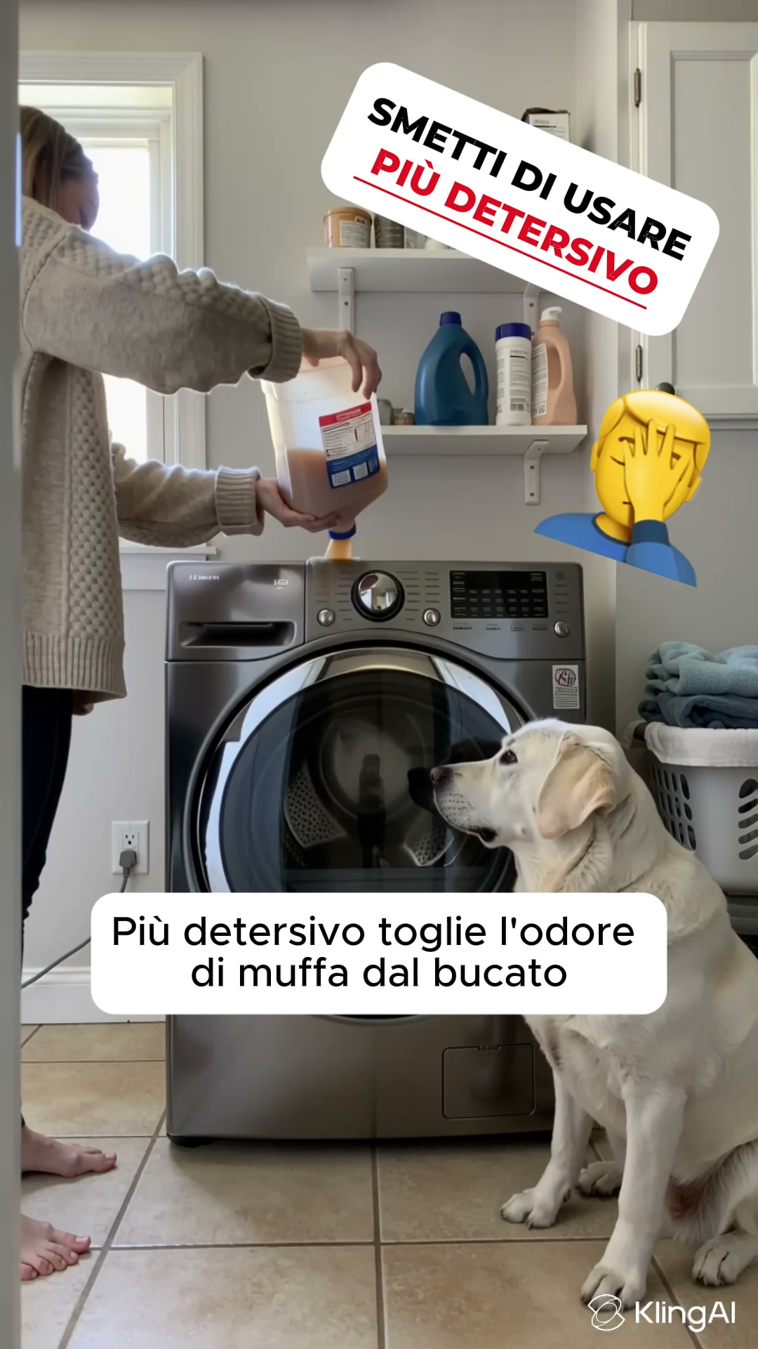Se il bucato ha ancora un odore sgradevole dopo aver pulito la lavatrice... ecco la spiegazione