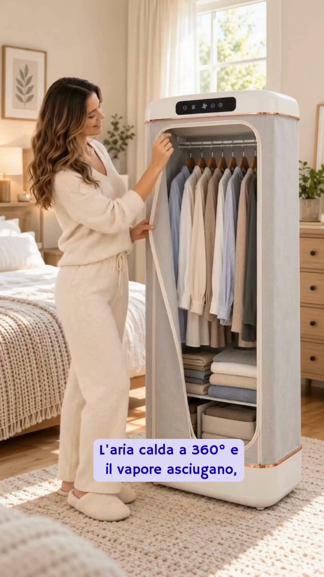 ASCIUGATRICE VERTICALE PIEGHEVOLE -70%