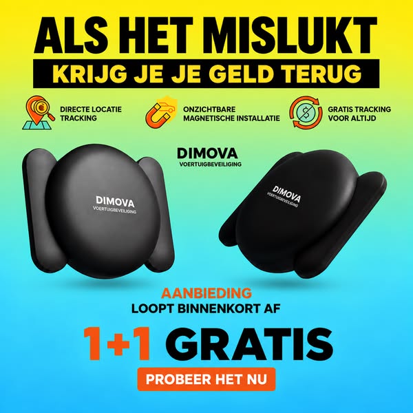 GP90 - GPS-tracker zonder abonnement (android/apple)