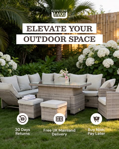 Elevate your outdoor living