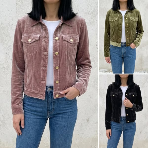 Raffaella | Giacca in Velluto Vintage Bohémien