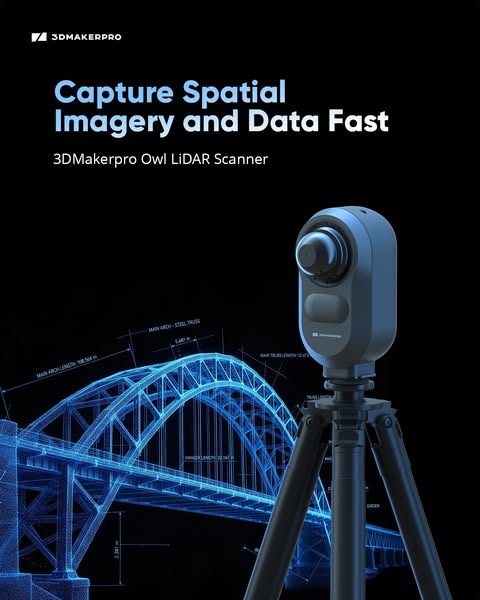 3DMakerpro Owl LiDAR Scanner