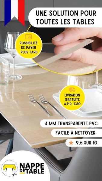 Protéger votre table