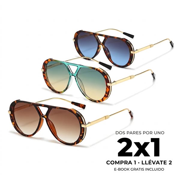 Gafas de Sol en 2x1