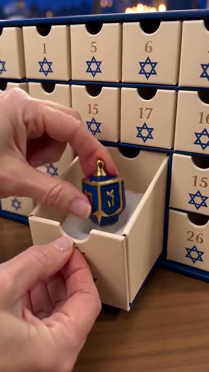 24 Treasures of Hanukkah – Traditions, Symbols & Light Countdown Calendar