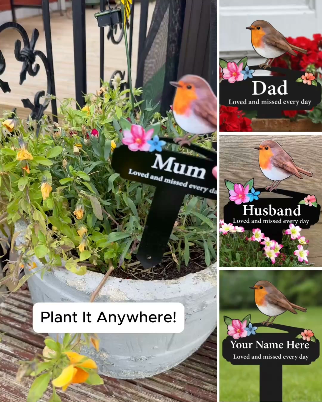 Beautiful Plant Pot Stake