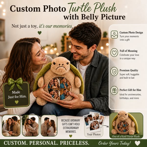 Personalize His Turtle Today!