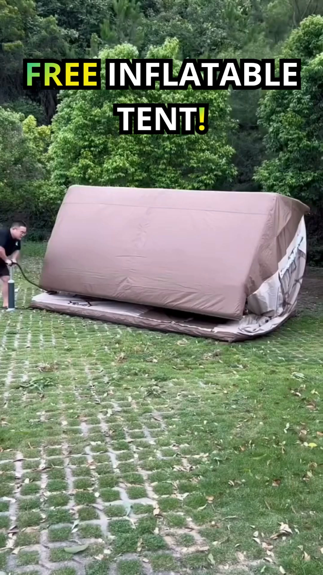 FREE INFLATABLE TENT