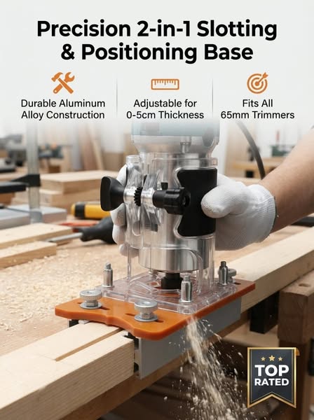 Aless™ 2-in-1 Slotting Positioning Base