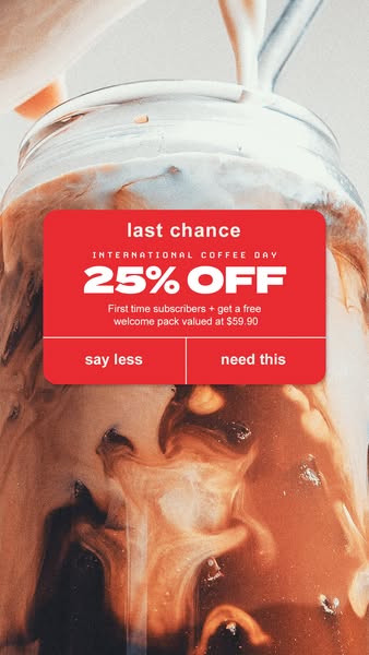 Last Call: 25% Off + Free Gift