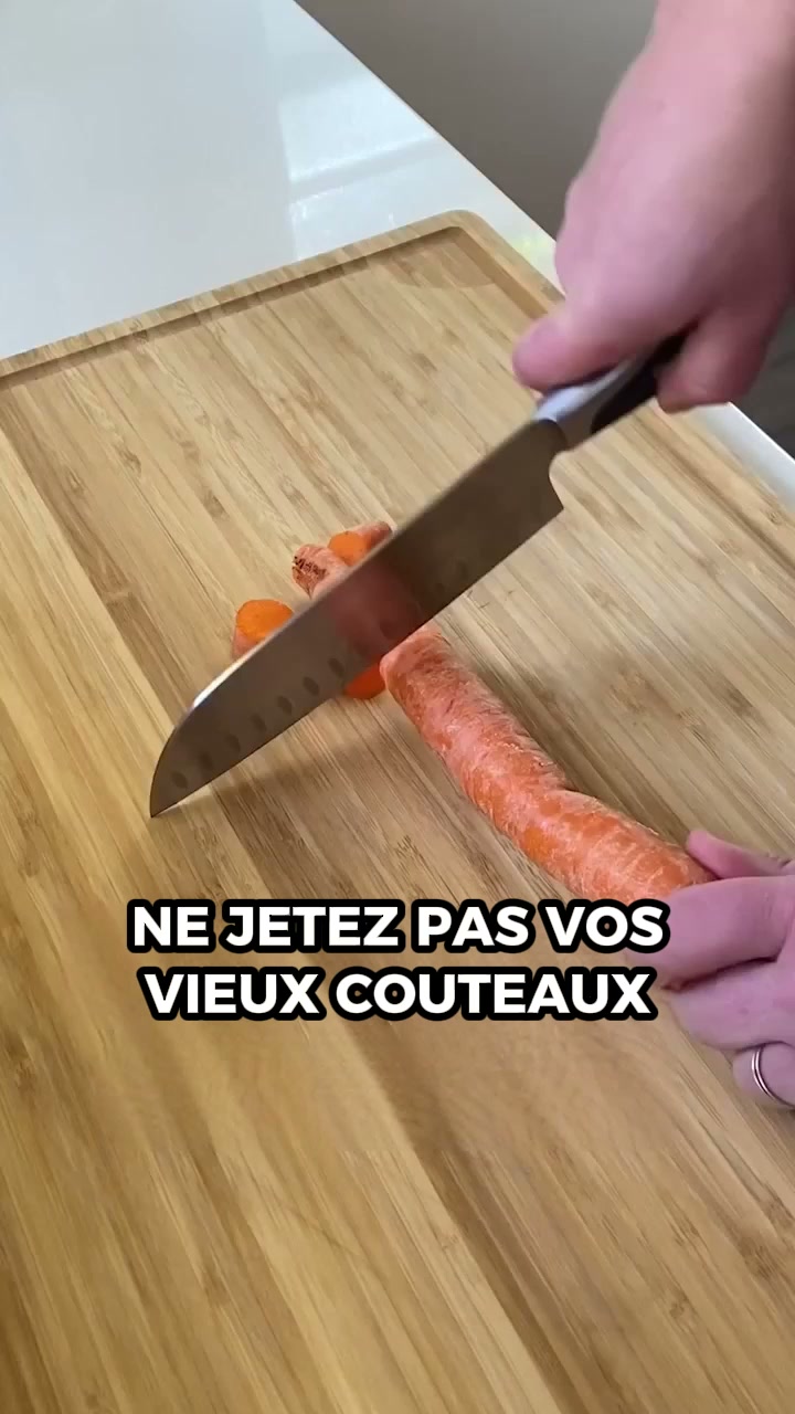 Des lames ultra-tranchantes. Vite.