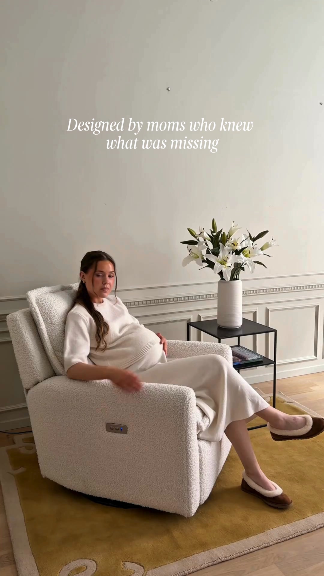 Your dream nursery chair just arrived