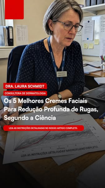Os 5 Melhores Cremes Faciais Para Redução Profunda de Rugas, Segundo a Ciência