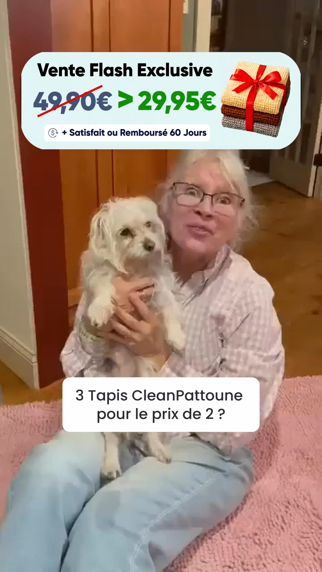 Finis les pattes sales