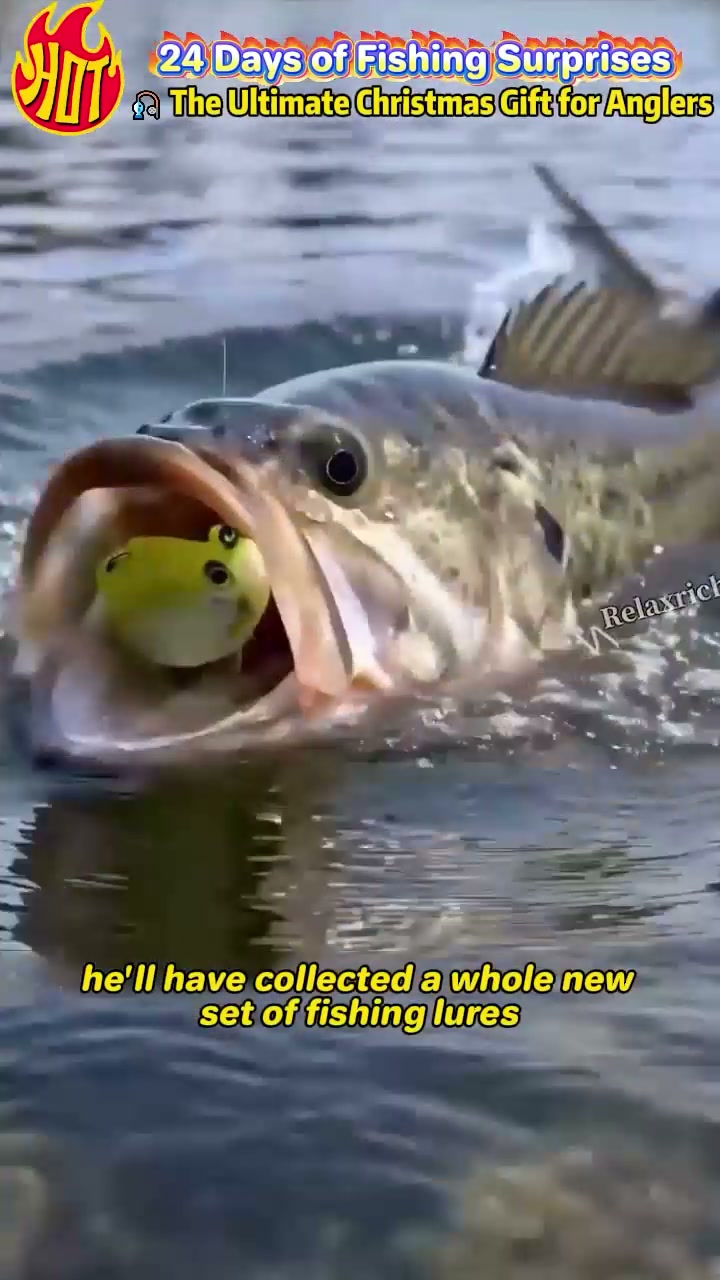 24 Days of Fishing Surprises – The Ultimate Christmas Gift for Anglers