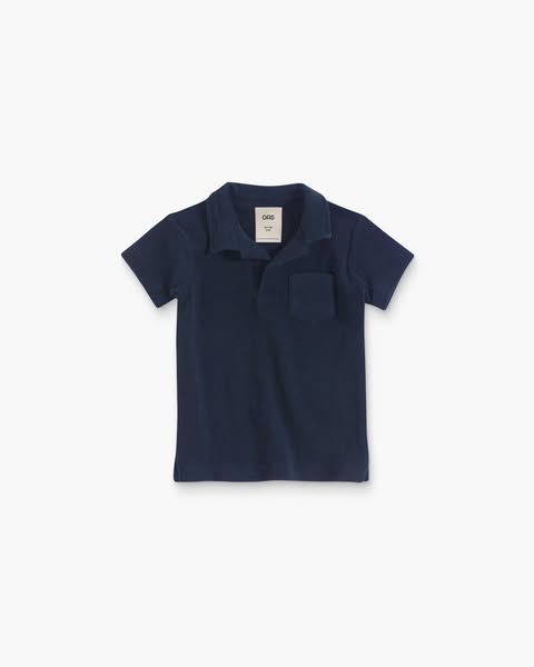 Kids Navy Terry Shirt