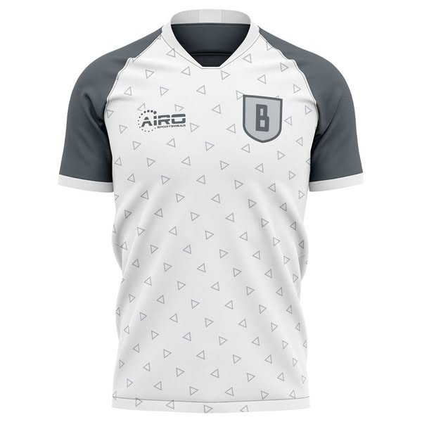 '25-'26 Bordeaux Away Concept Football Shirt Men's White Polyester Made By: Airo Sportswear