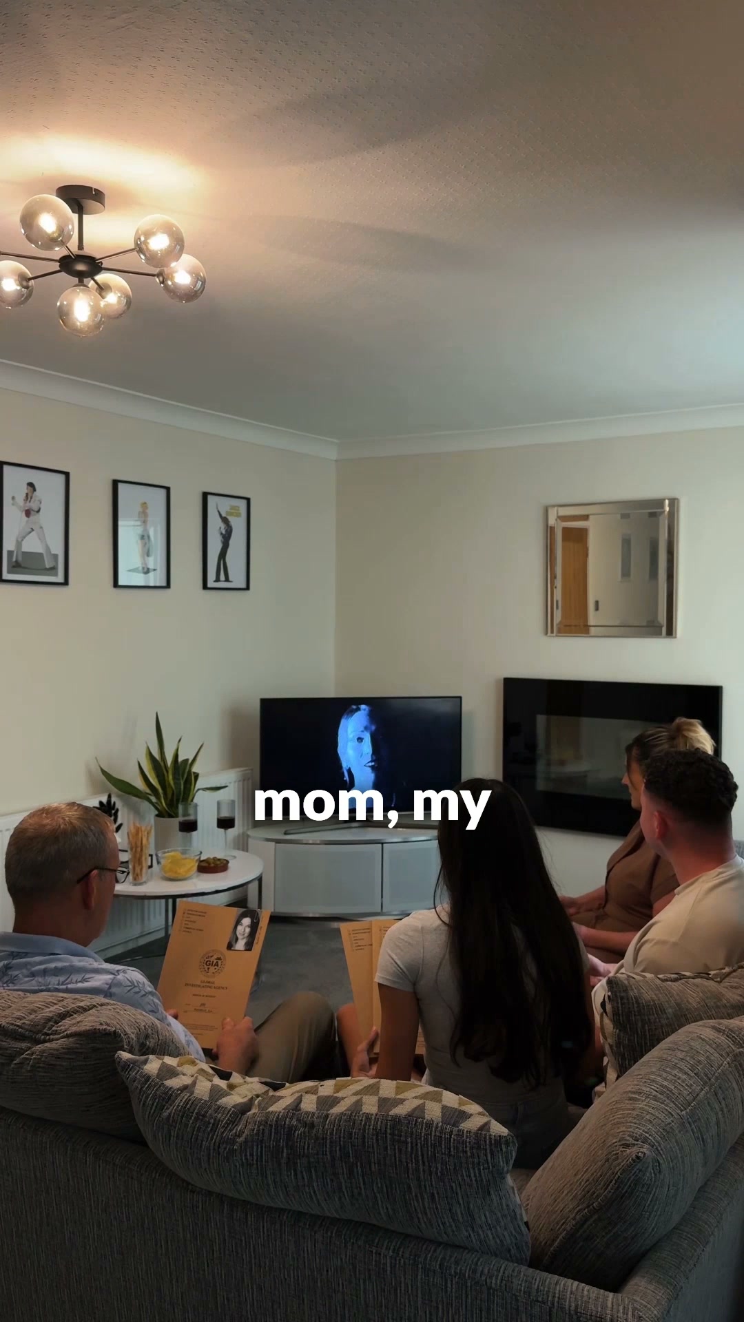 Experience an interactive mystery movie night