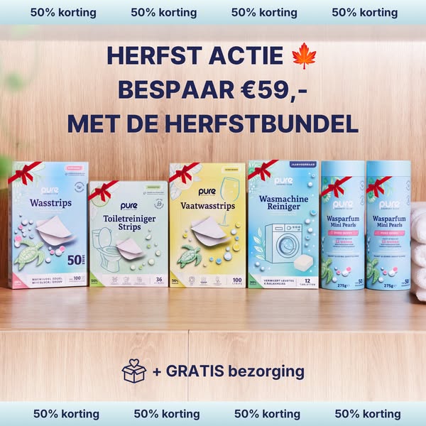 Herfstbundel: Nu €58,99 (t.w.v. €117,78)