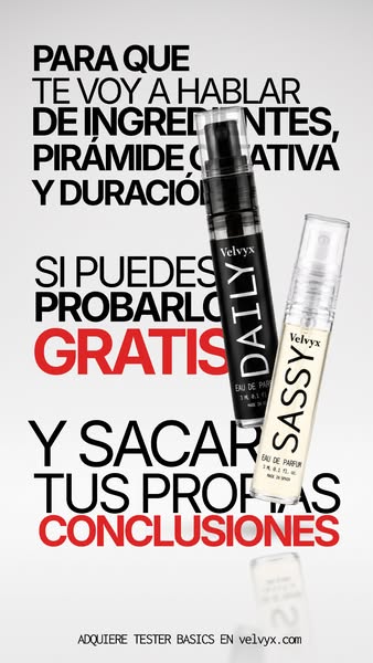 PRUEBA LOS PERFUMES GRATIS ANTES DE DECIDIR ​