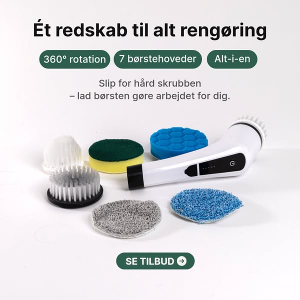 Én børste. Mange muligheder.
