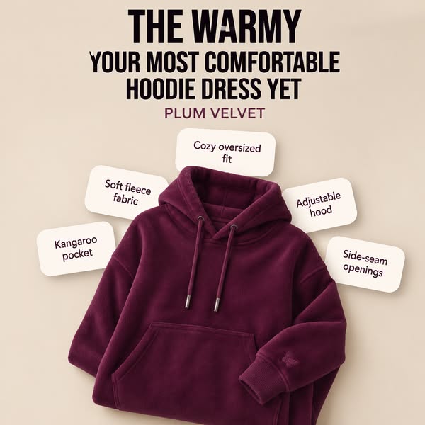 50% Off The Hoodie Dress!