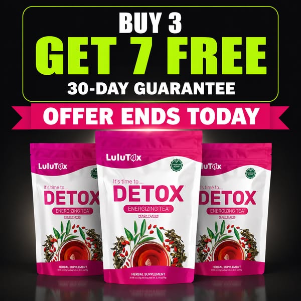 Last Chance: 75% Off Detox Tea